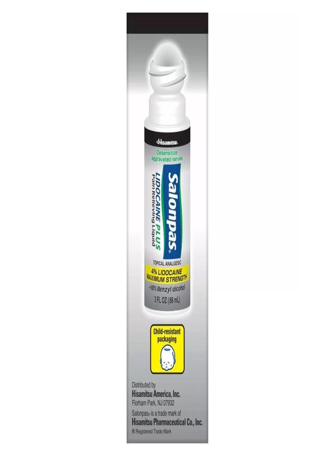 سالون باس سائل سالونباس ليدوكايين بلس لتسكين الألم (عبوة من قطعتين) - Image 3